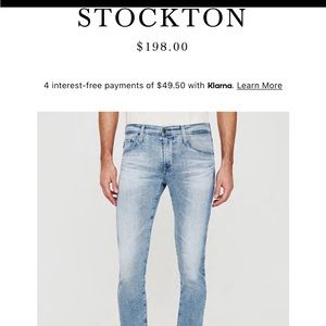 Men’s jeans AG jeans